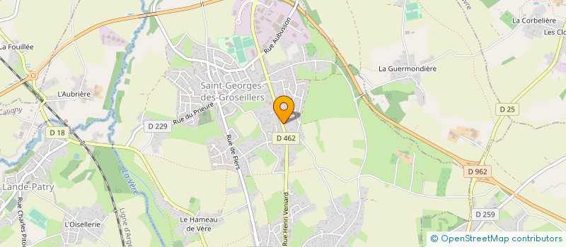 localisation de l'entreprise TECHNIC AUTO PNEUS à SAINT-GEORGES-DES-GROSEILLERS