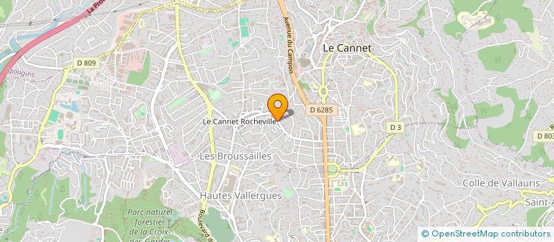 localisation de l'entreprise TECHNIC AZUR GAZ à LE CANNET