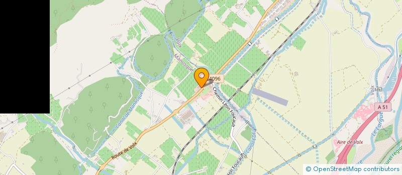 localisation de l'entreprise TECHNIC BAT à MANOSQUE
