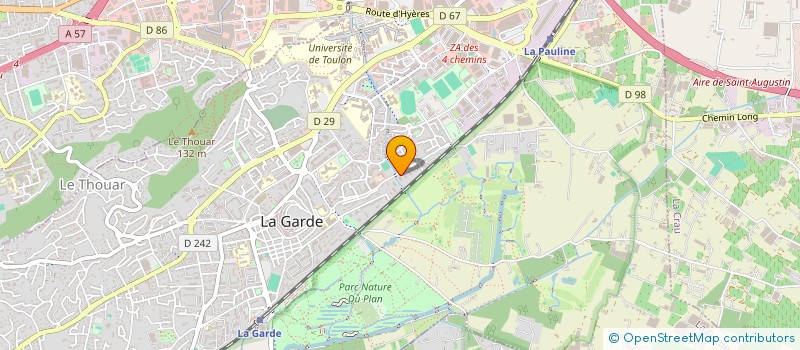 localisation de l'entreprise TECHNIC BAT RENOV à LA GARDE