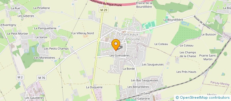 localisation de l'entreprise TECHNIC BUROTIC  NOTRE DAME D'OE