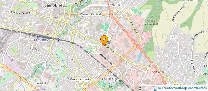 localisation de l'entreprise TECHNIC CONFORT SERVICE à SAINT-BRIEUC
