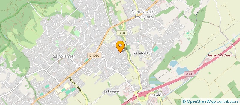 localisation de l'entreprise TECHNIC-CONSEIL à SAINT-ISMIER