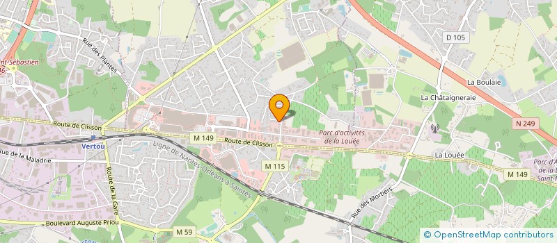 localisation de l'entreprise TECHNIC CONSULT ETUDES REALISATION  BASSE-GOULAINE