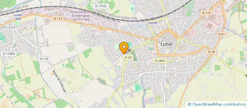 localisation de l'entreprise TECHNIC ELEC  LUNEL