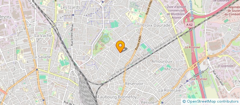 localisation de l'entreprise TECHNIC ELEC à TOULOUSE