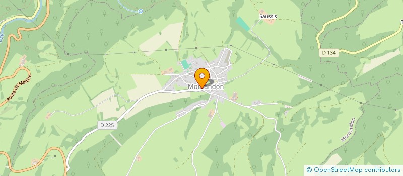 localisation de l'entreprise TECHNIC ELEVAGE  ROSIERES-SUR-BARBECHE