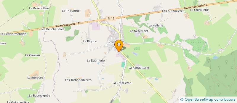 localisation de l'entreprise TECHNIC ELEVAGE SERVICE à MONTENAY