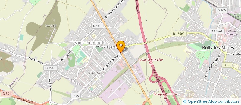 localisation de l'entreprise TECHNIC ET PLANS  SAINS-EN-GOHELLE