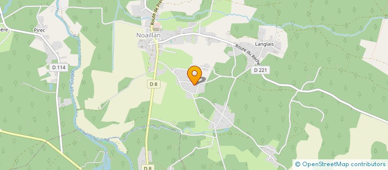 localisation de l'entreprise TECHNIC ETUDES CONSULTING  NOAILLAN