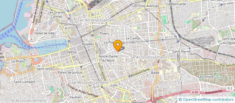 localisation de l'entreprise TECHNIC FLUID à MARSEILLE
