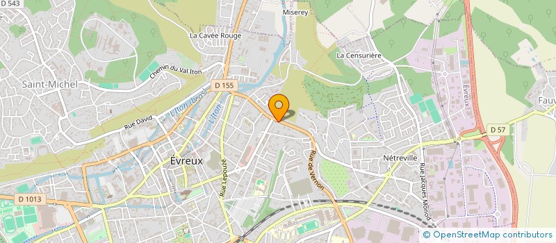 localisation de l'entreprise TECHNIC GAZ à EVREUX