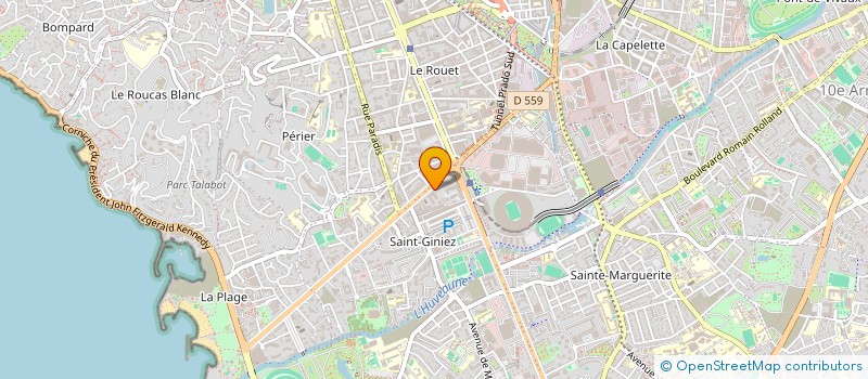 localisation de l'entreprise TECHNIC J'C  MARSEILLE