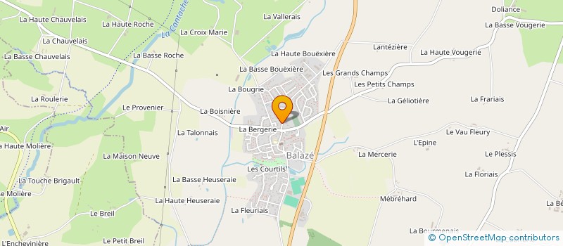 localisation de l'entreprise TECHNIC LAVAGES à BALAZE