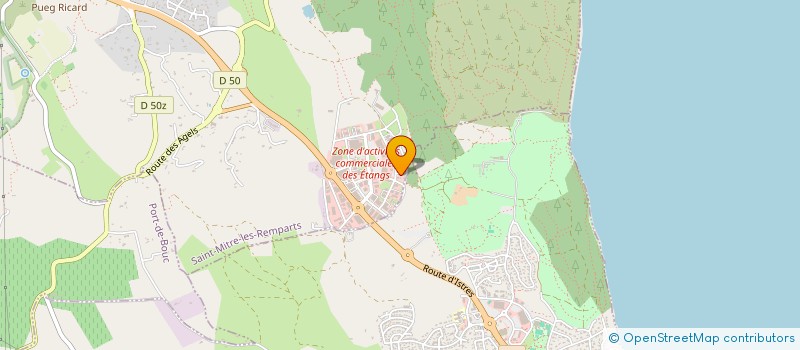 localisation de l'entreprise TECHNIC MAINTENANCE  SAINT-MITRE-LES-REMPARTS