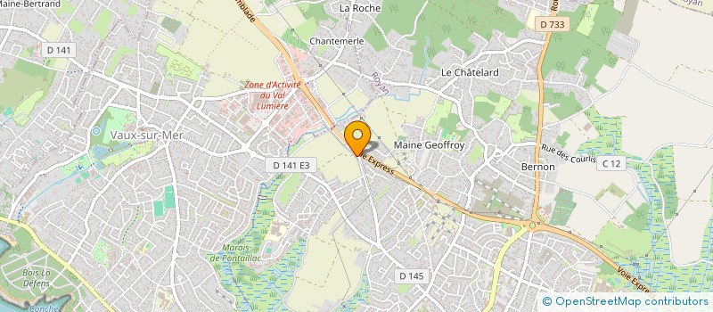 localisation de l'entreprise TECHNIC MARKETING  ROYAN