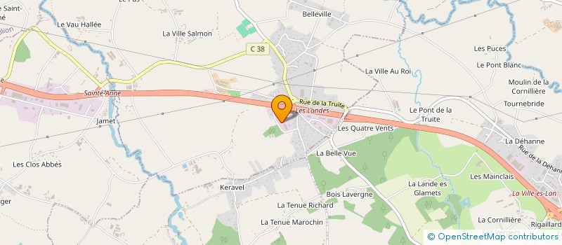 localisation de l'entreprise TECHNIC MECANO SOUDURES à COETMIEUX