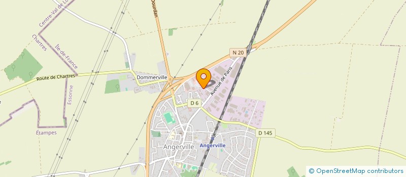 localisation de l'entreprise TECHNIC MENUISERIE INDUSTRY  ANGERVILLE