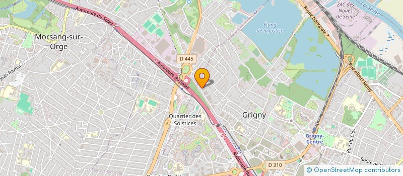 localisation de l'entreprise TECHNIC MEUBLES à GRIGNY