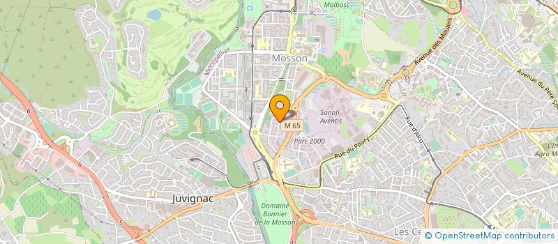 localisation de l'entreprise TECHNIC PEINTURE à MONTPELLIER