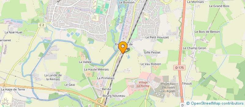 localisation de l'entreprise TECHNIC PLUS IMPRESSION  BETTON