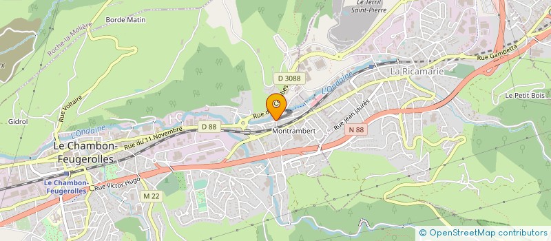 localisation de l'entreprise TECHNIC RECTIF à LE CHAMBON-FEUGEROLLES