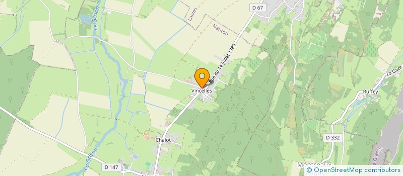 localisation de l'entreprise TECHNIC RENOV  VARENNES-LE-GRAND