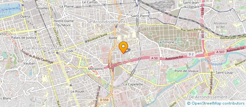 localisation de l'entreprise TECHNIC SERVICE à MARSEILLE