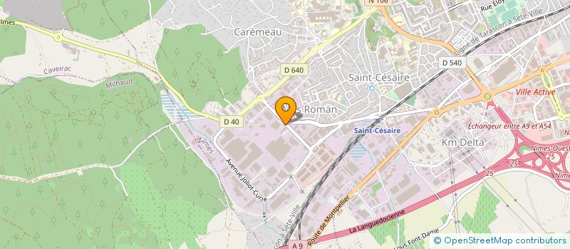 localisation de l'entreprise TECHNIC SERVICES ANCIEN ETABL J.FAURE à NIMES