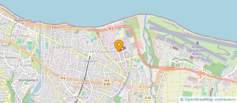 localisation de l'entreprise TECHNIC SOLS OCEAN INDIEN à SAINT-DENIS