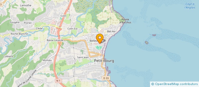 localisation de l'entreprise TECHNIC SPARES ANTILLES  PETIT-BOURG