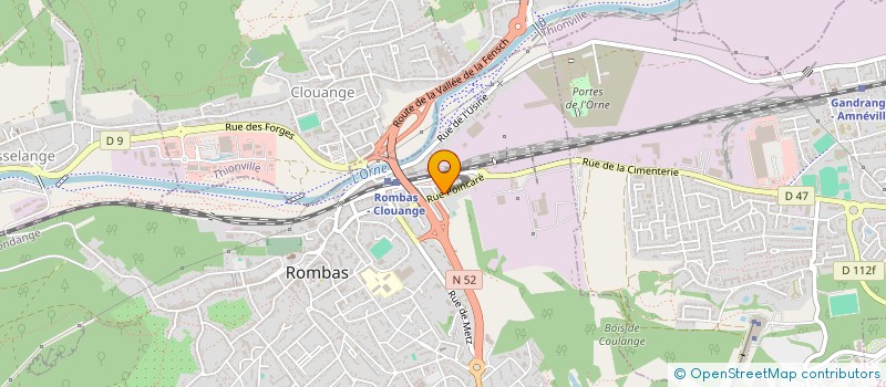 localisation de l'entreprise TECHNIC TRAVAUX SERVICES  ROMBAS