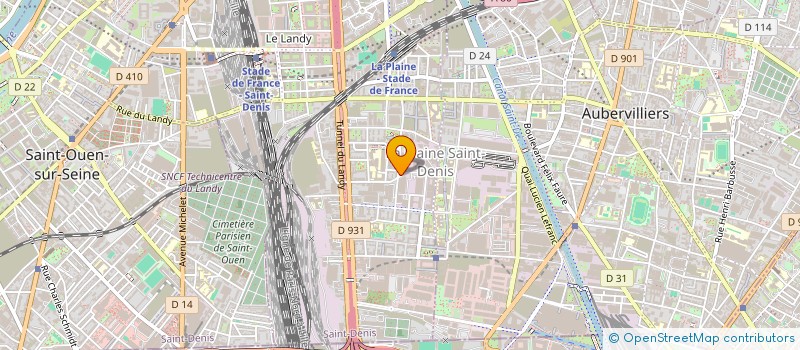 localisation de l'entreprise TECHNIC ULTRA PURE à SAINT-DENIS