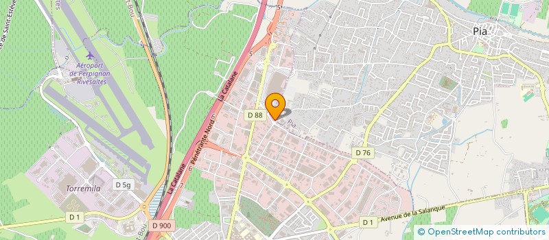 localisation de l'entreprise TECHNICA HABITAT à TROUILLAS