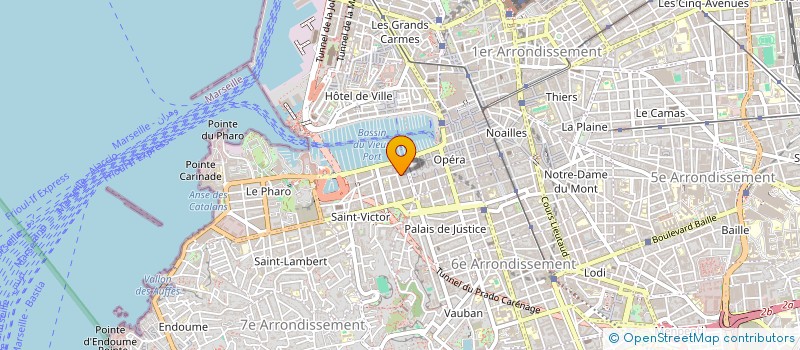 localisation de l'entreprise TECHNICAL CAR VERIFICATION à MARSEILLE