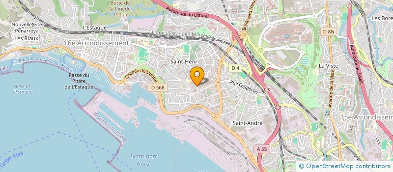 localisation de l'entreprise TECHNICAL NAVAL SERVICES à MARSEILLE 16EME