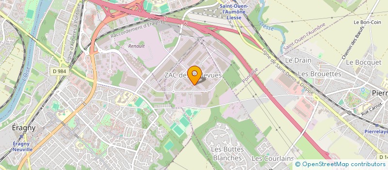 localisation de l'entreprise TECHNICAM  HERBLAY-SUR-SEINE