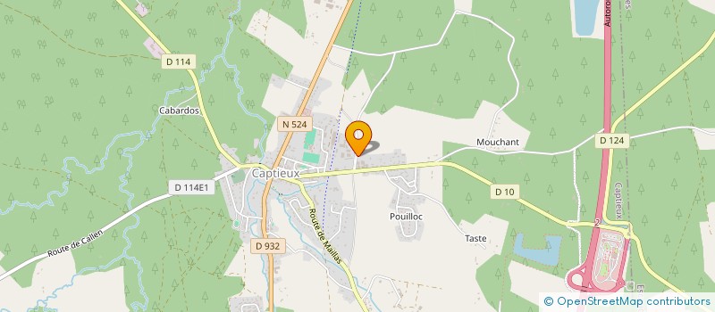 localisation de l'entreprise TECHNICANT INGENIERIE  CAPTIEUX