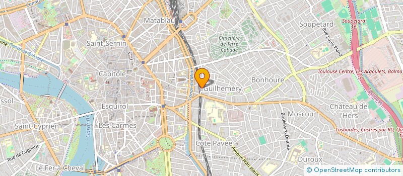 localisation de l'entreprise TECHNICAVE à TOULOUSE