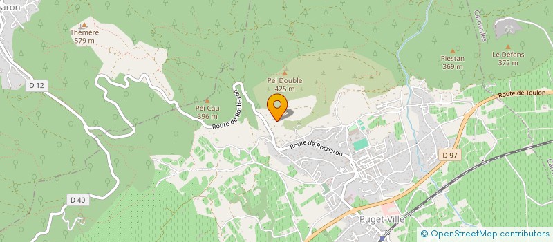 localisation de l'entreprise TECHNICHAUF  PIERREFEU-DU-VAR