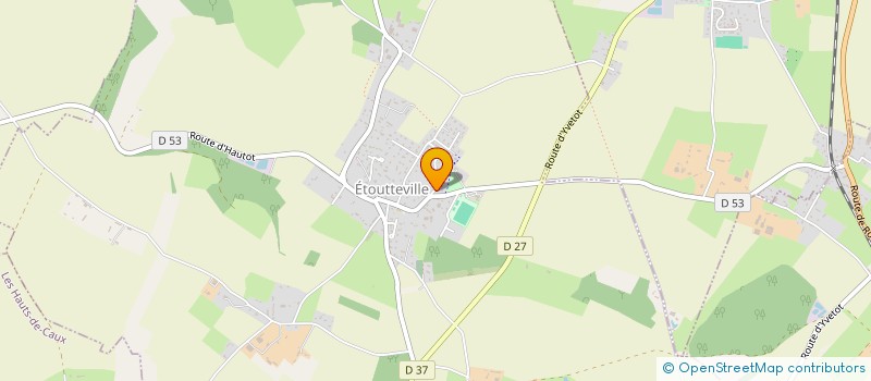 localisation de l'entreprise TECHNICHAUME  ETOUTTEVILLE