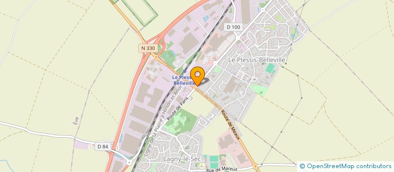 localisation de l'entreprise TECHNICHEM FRANCE  LAGNY-LE-SEC