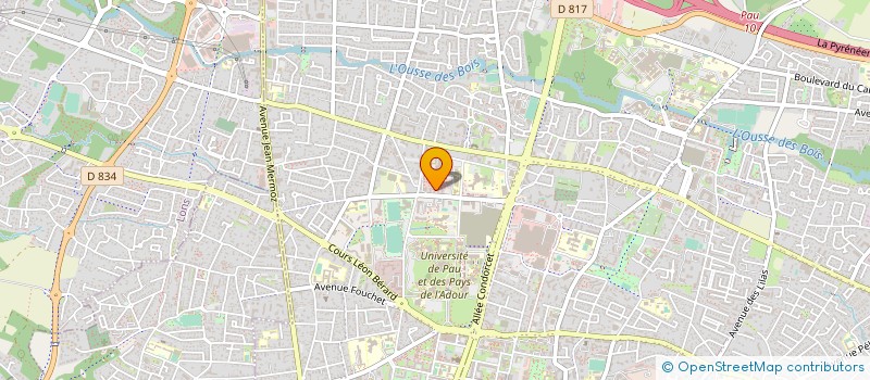 localisation de l'entreprise TECHNICHEM SERVICES à PAU