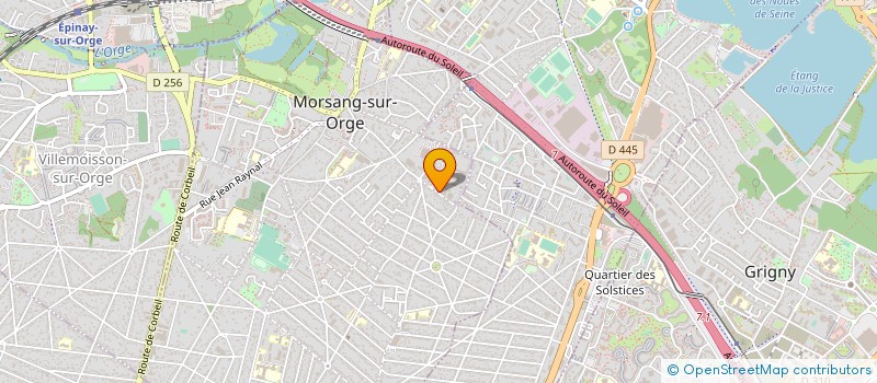 localisation de l'entreprise TECHNICIEL à MORSANG-SUR-ORGE