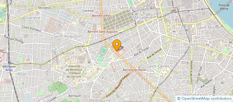 localisation de l'entreprise TECHNICIEN AUTOMATISMES ELECTRIQUES DU BATIMENT  BORDEAUX