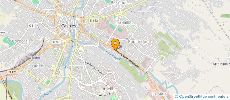 localisation de l'entreprise TECHNICIEN D'ETUDE DU BATIMENT à CASTRES