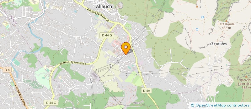 localisation de l'entreprise TECHNICO FLOR à ALLAUCH