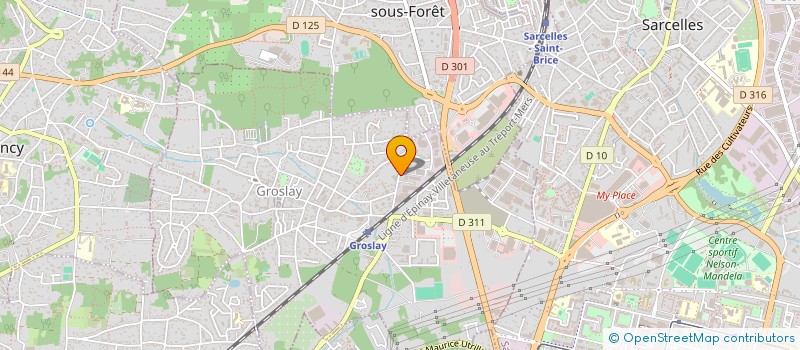 localisation de l'entreprise TECHNICONFORT  GROSLAY