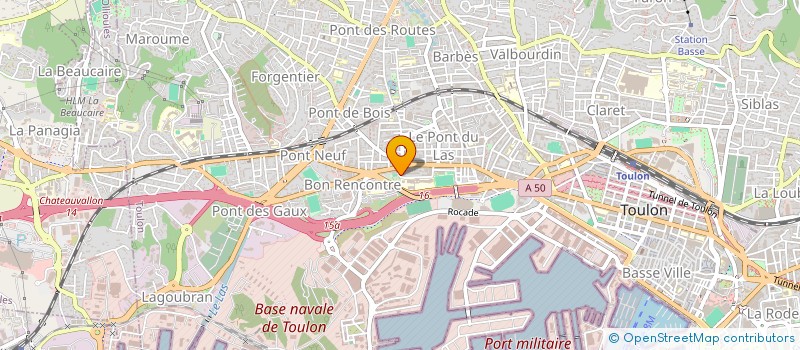 localisation de l'entreprise TECHNICOPY à TOULON