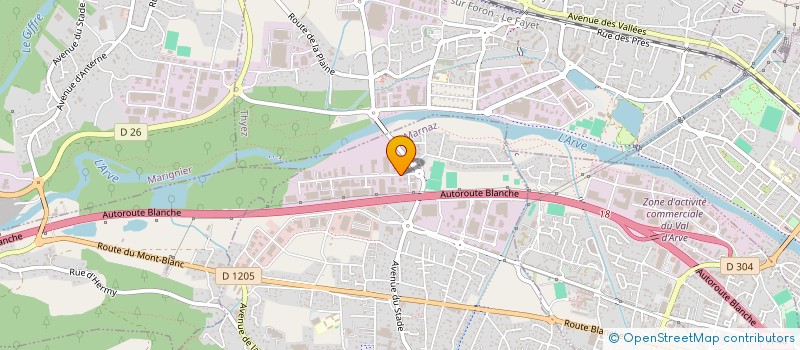 localisation de l'entreprise TECHNICOUTILS SA à MARNAZ